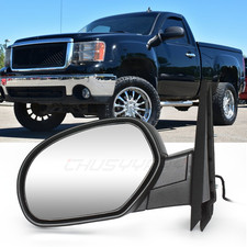 Power Mirror For 2007-2013 Gmc Sierra 2500 Hd Left Manual Folding Heated