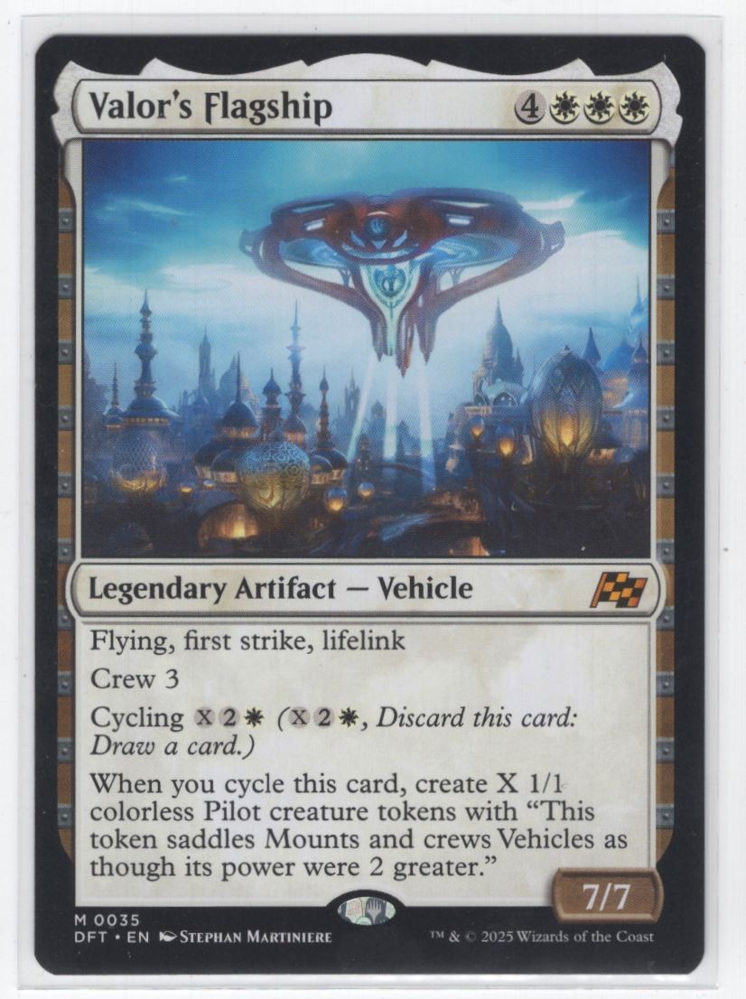 #35 2025 Aetherdrift * Valor's Flagship Mythic