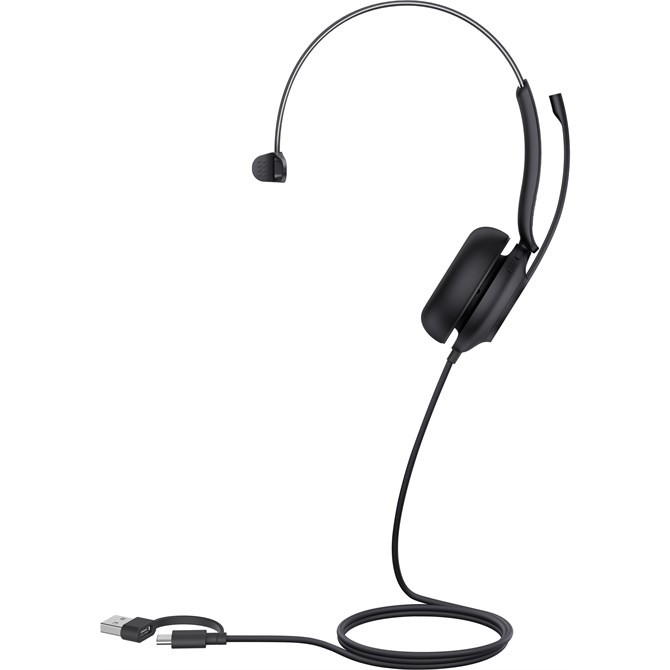 Yealink Black/Red Uh35 Mono Usb-A/C Headset, Optimized For Teams - Image 3