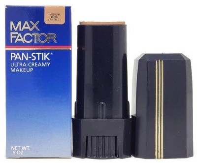 Max Factor Panstik/Pan-Stik Ultra Creamy Makeup Stick (Select Color) 14g Rare