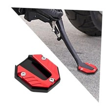 Motorcycle Kickstand Pad, Aluminum Alloy Enlarged Motorbike Anti-Skid Parking