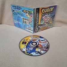 Cubix Robots for Everyone Race 'N Robots Sony Playstation 1 PS1 Complete Tested 
