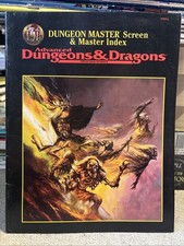 Dungeon Masters Screen and Master Index  1995 - 9504 D D