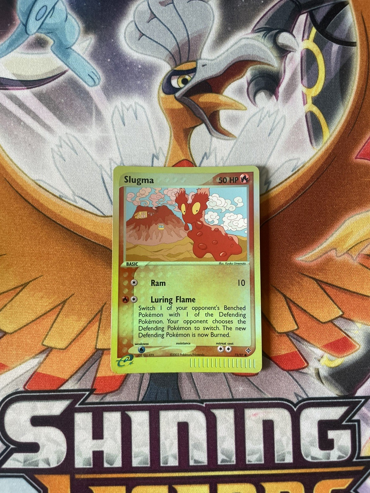 Slugma 72/97 Dragon Reverse Holo