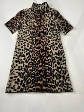 MAEVE The Annalise Mock-Neck Chenille Sweater Mini Dress Women's Sz S