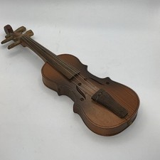 Wooden Miniature Violin Model - Home Decor