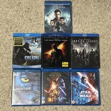 Blu Ray Collection Dark Knight, Avatar, King Kong, Star Wars and more
