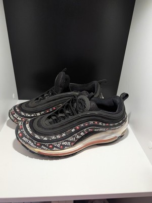Nike Air Max 97 ''Just Do It'' | Schwarz | Größe 42,5 Turnschuhe Sneaker Schuhe 