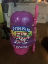 Kids Fubbles NoSpill Mini Bubble Tumbler No More Messy Spills Bubbles Included  