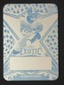 2022 Leaf Exotic Cyan Cheetah Plate #BA-GP1 George Pickens 1/1 YT92
