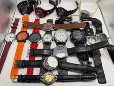 Mixed Brands Mens Watches Lot Of 17 For Parts Or Repair
