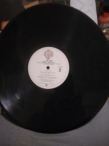 The Time What Time Is It? Vinyl Record LP Warner Bros. 1982 1-23701 - Imagen 2 de 2