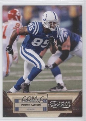 2011 Panini Timeless Treasures Silver 27/99 Pierre Garcon #80 5h6
