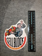 Santa Cruz #29,  1980's,   2 1/4" X  3",  Cellblock Rails,  Rare.