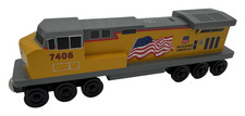 Whittle Shortline Railroad Union Pacific C44 Locomotive 7405 Wooden Train Engine