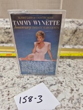Tammy Wynette Anniversary: Twenty Years of Hits Cassette 1987 Epic