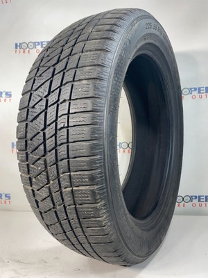 Set of 2 Kumho Wintercraft WS 71 SUV P225/55R19 99 H Quality Used  Tires 7/32