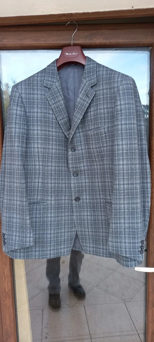 Veste Classique Homme LEBOLÉ 100% Laine - Taille 52 Bleu Marine - Occasion Peu Portée