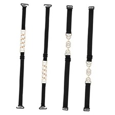 Adjustable Rhinestone Bra Straps Invisible Shoulder Underwear Straps Style a