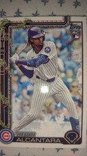 2025 Topps Holiday - Kevin Alcantara #H109 (RC) Base Card Chicago Cubs NM MLB