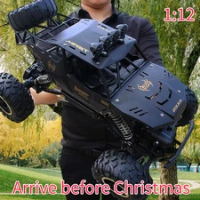 2.4G Remote Control Car 4WD RC Monster Truck Off-Road Vehicle Toys Gifts Kids US