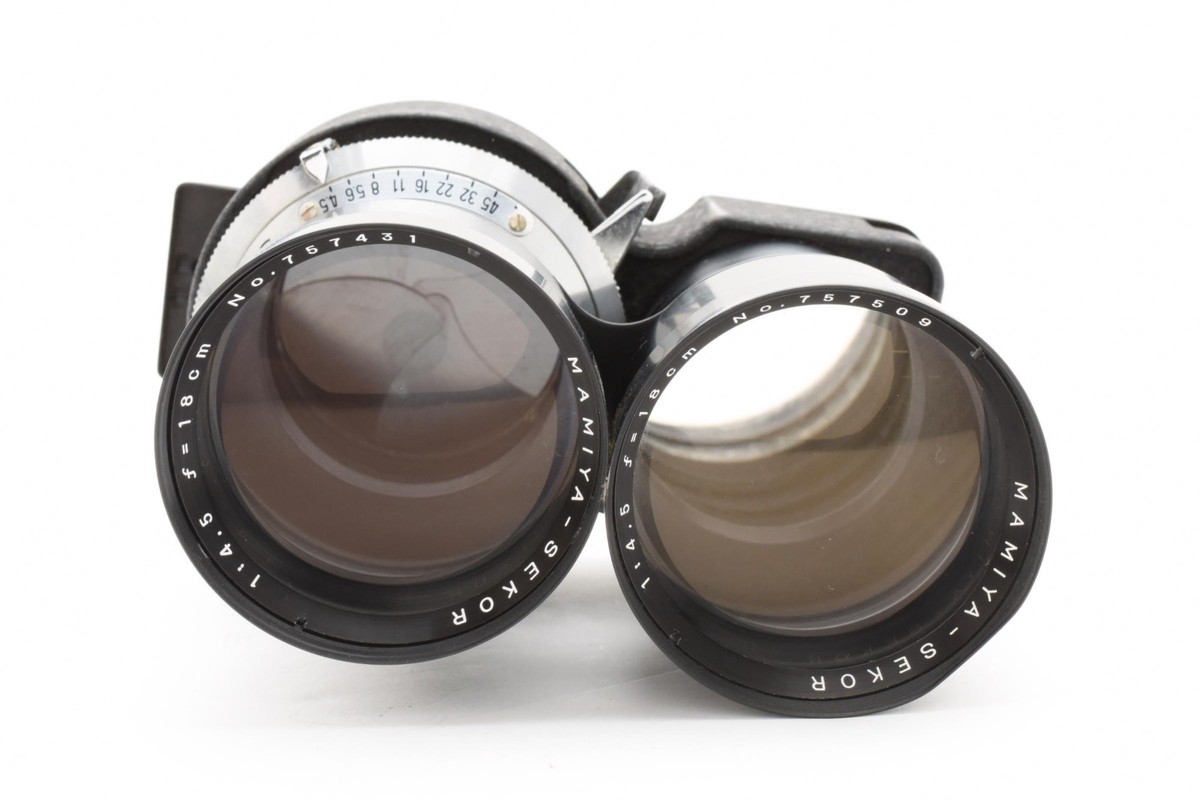 READ AS-IS* MAMIYA SEKOR 180mm f4.5 TLR Lens From Japan