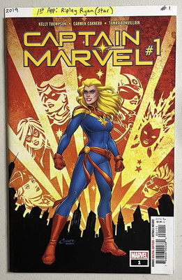 CAPTAIN MARVEL (2019 11th Series) #1 - 1st App Of RIPLEY RYAN ~ STAR - Free SH