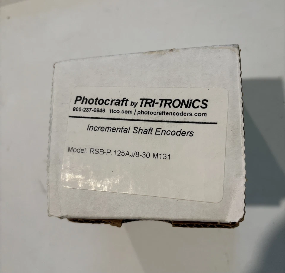 PHOTOCRAFT RSB-P 125AJ/8-30 M131 Programmable Incremental Shaft Encoder - Image 2 of 4