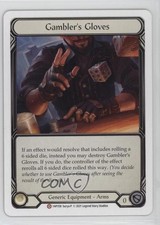 2021 Flesh and Blood - History Pack Vol 1 Gambler's Gloves #1HP358