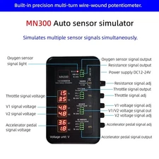 MN300 Car Sensor Simulator Car Tester Car Track Oxygen Oil Pressure Flow Sensor