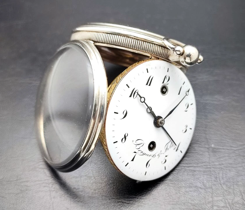 Gousset coq breguet à sonnerie réveil, révisèe, très belle état de conservation, - Photo 2/4