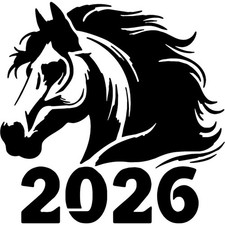 'Chinese New Year 2026' Stencils / Templates (WS058430)