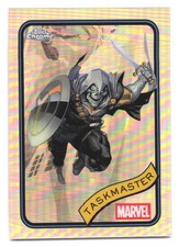 2025 Topps Chrome Marvel - Refractor - Taskmaster #17