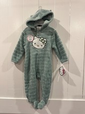 Hello Kitty Baby Girl Jumpsuit with Hoodie