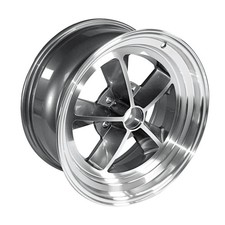 Legendary Wheel Co. Gt9 Alloy Single Wheel Mustang 65-73 17x8 Charcoal Mac...