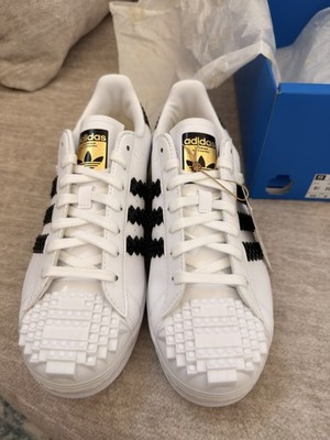 adidas Superstar x LEGO White/Black Low Top Lace-Up Sneaker Unisex Adults
