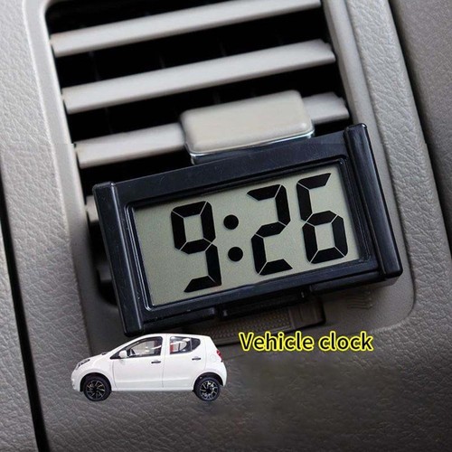 2 Pack Mini Digital Clock for Car For Air Vent Lightweight and Compact - Picture 7 of 12