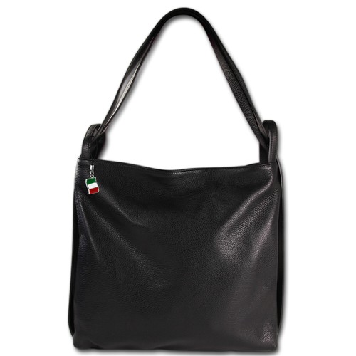 Cheval Firenze Borsa a spalla Electra, Vera Pelle Made in Italy (Cuoio