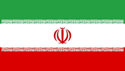 Iran Iranian Flag Self Adhesive Sticker