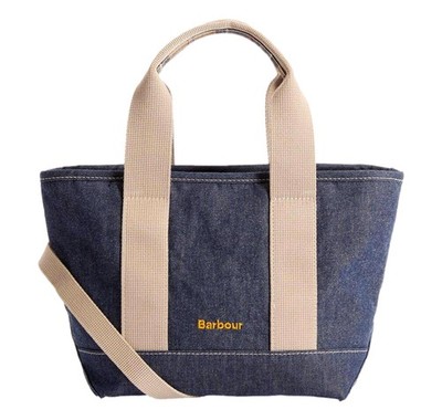 BARBOUR Women's Mini Mya Denim Tote Bag LBA0539IN711 Color Blue Denim