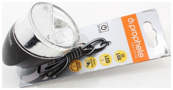 Prophete 5026 Led-Fahrrad Scheinwerfer 20 Lux Mit Standlicht-image