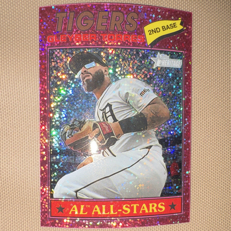 Topps 2026 Heritage Gleyber Torres Detroit Tigers AL All-Stars Insert #243