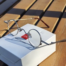 Small Round Eyeglasses Frames Metal for Women...