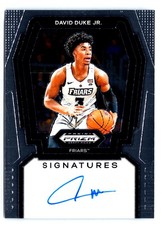 2024 Prizm David Duke Jr. S-DDJ Providence Friars