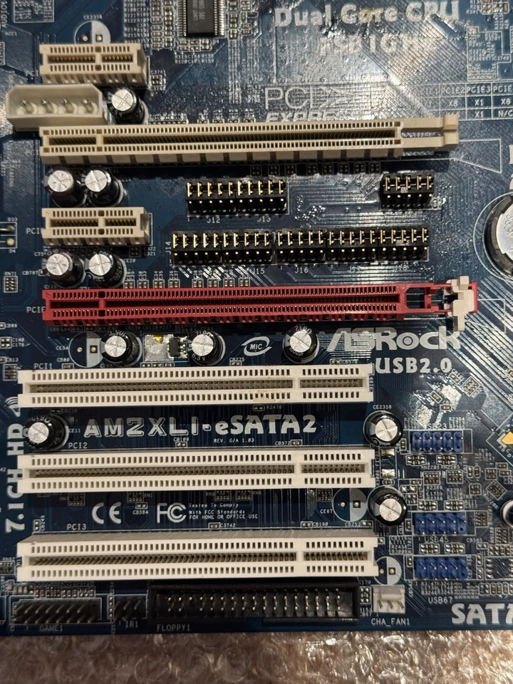 scheda madre AM2XLI-eSATA2 + cpu AMD ATHLON 64 + Ram Corsair 1GB DDR2 VS1GB667D2 - Immagine 3 di 4