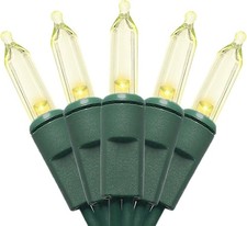 White LED Christmas Lights - 35 Count Warm White Christmas String Lights