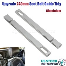 For Mgb Mgc Midget Triumph Spitfire Tr6 Aluminium Seat Belt Guide Tidy 240mm