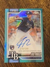 Joe Rock Chrome 2026 Teal /299 #070 Auto