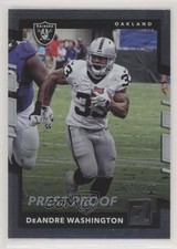 2017 Panini Donruss Press Proof Silver 53/100 DeAndre Washington #12 1u6
