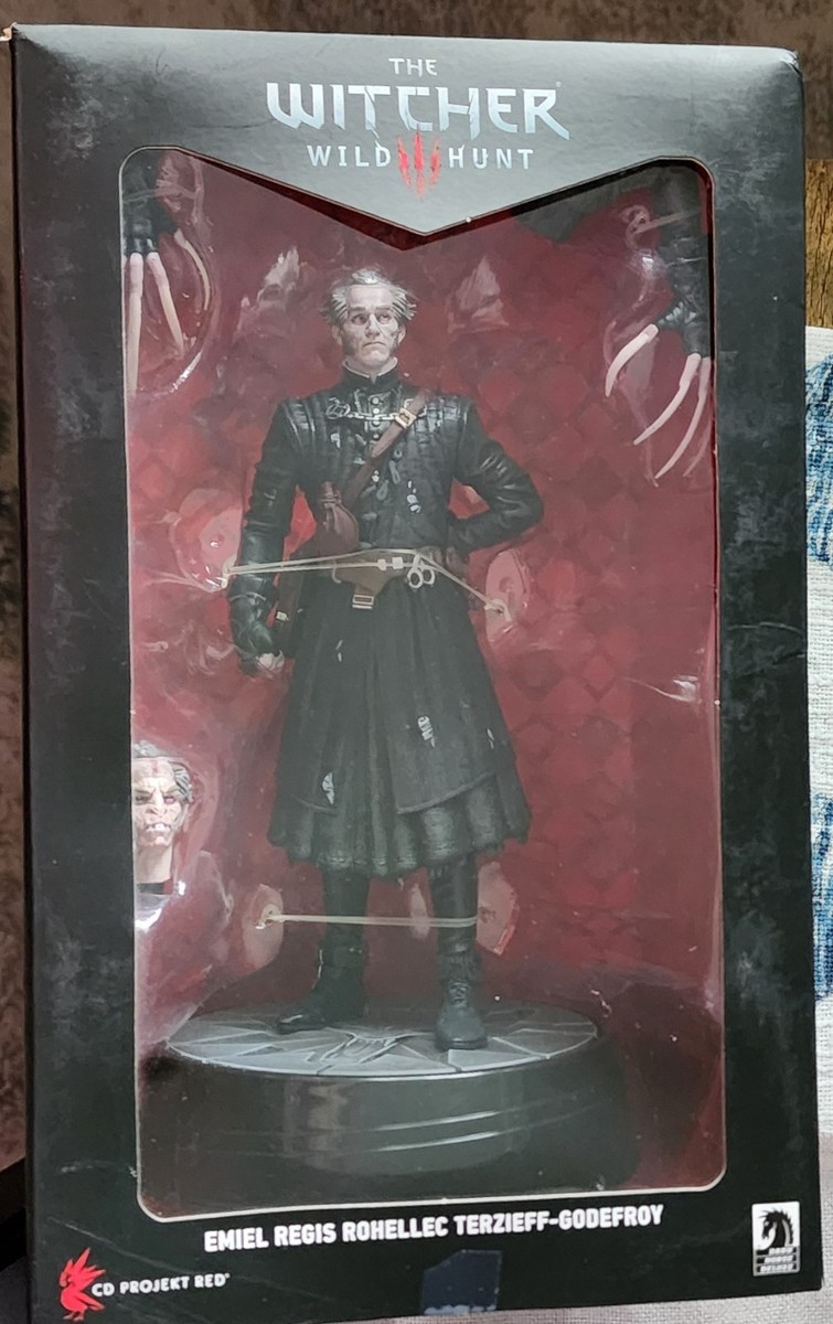 RARE] Witcher 3 REGIS Vampire Deluxe Figure Dark Horse - NEW